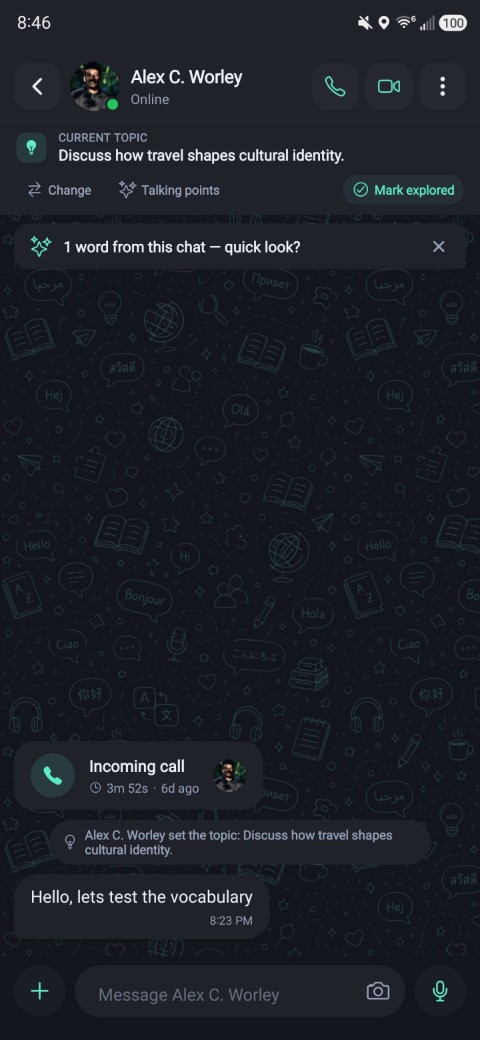 Voqu — Never run out of things to say