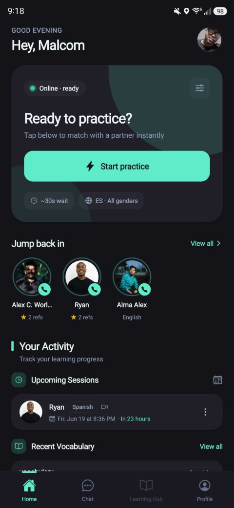 Voqu — A partner in seconds